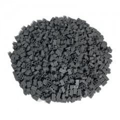 LEGO LEGO 1x2 Mauersteine Dunkelgrau - 500 Stuck -  Dark bluish grey bricks LEGO 1x2 Bricks Dark Grey — 500 штук — Темно-голубовато-серые кубики