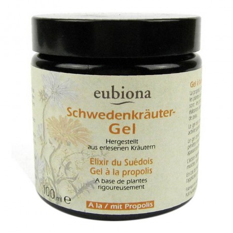 Eubiona Schwedenkrauter Gel mit Propolis 100ml  Гель шведских трав с прополисом 100мл