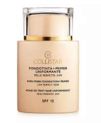 Collistar Even Finish Foundation, Коллистар База под макияж + тональное средство c SPF15, Nr. 1 Ivory, 35 мл