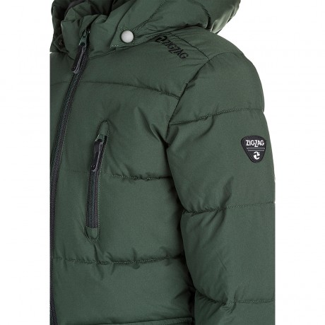 Zigzag Steppmantel стеганое пальто