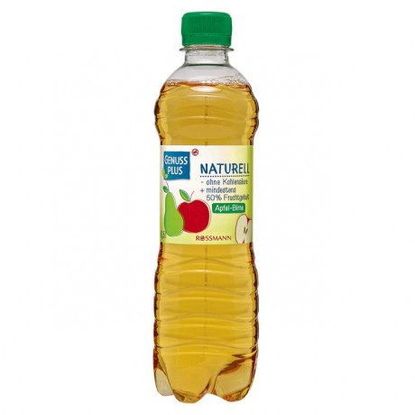 GENUSS PLUS Naturell Apfel-Birne 500 г