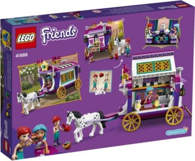 LEGO Friends 3er Set: 30414 Emmas Zaubertruhe - Polybag + 41688 Magischer Wohnwagen + 41689 Magisches Riesenrad mit Rutsche Набор друзей из 3 предметов: 30414 Волшебный сундук Эммы — полиэтиленовый пакет + 41688 Волшебный караван + 41689 Волшебное колесо