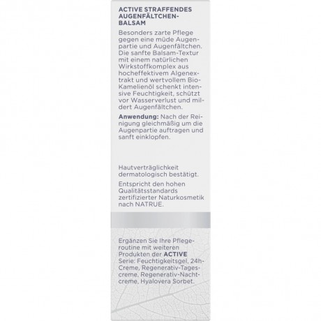 Heliotrop Straffendes Augenfaltchenbalsam Укрепляющий бальзам от морщин вокруг глаз