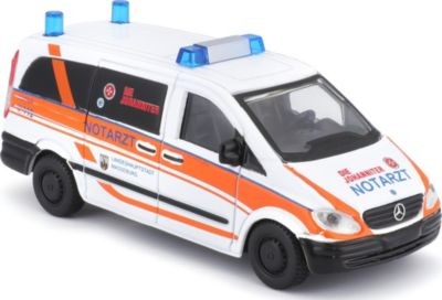 Bburago Modellauto Bburago 1:50 Mercedes Vito Johanniter Модель автомобиля Bburago 1:50 Mercedes Vito Johanniter