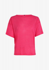 Tommy Hilfiger RELAXED FIT Basic T-shirt bright cerise pink RELAXED FIT Базовая футболка ярко-вишнево-розовый