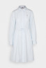 Tommy Hilfiger ITHAKA KNEE SHIRT DRESS Shirt dress blue ПЛАТЬЕ-РУБАШКА ITHACA KNEE SHIRT DRESS Платье-рубашка синий