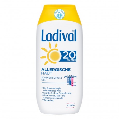 Ladival allergische Haut Gel LSF 20 гель для аллергической кожи SPF 20