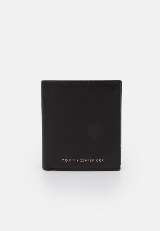 Tommy Hilfiger PREMIUM TRIFOLD UNISEX Wallet black ПРЕМИУМ ТРОЙНОЙ ФОЛД УНИСЕКС Бумажник черный