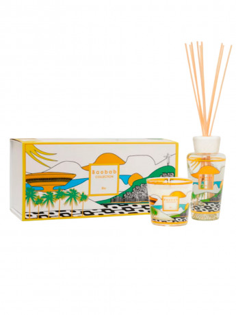Baobab Collection MY FIRST BAOBAB RIO GIFT BOX Körperpflegeset Подарочный набор "Рио": диффузор и ароматическая свеча