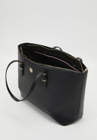 Tommy Hilfiger TIMELESS MED Tote bag black TIMELESS MED Сумка-тоут черный