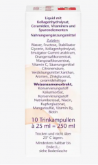 Doppelherz Kollagen + Biotin + Ceramide Trinkampullen 10 St, 250 ml, Ампулы для питья с коллагеном, биотином и церамидами, 25мл х 10 штук