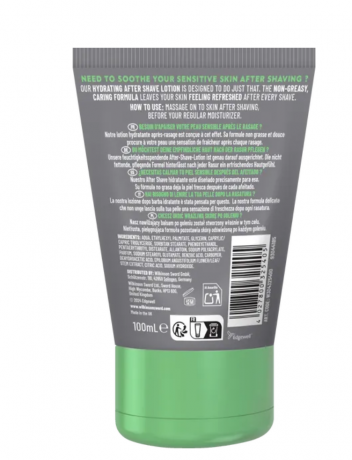 Wilkinson Sword Aftershave Lotion 100ml, Лосьон после бритья, увлажняющий и освежающий, для чувствительной кожи, 100мл