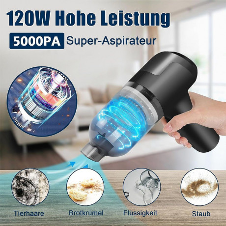 MOUTEN MOUTEN Akku-Hand-und Stielstaubsauger Handstaubsauger Akku 2 in 1 Autostaubsauger Беспроводной ручной пылесос MOUTEN, ручной пылесос с аккумулятором, автомобильный пылесос 2 в 1