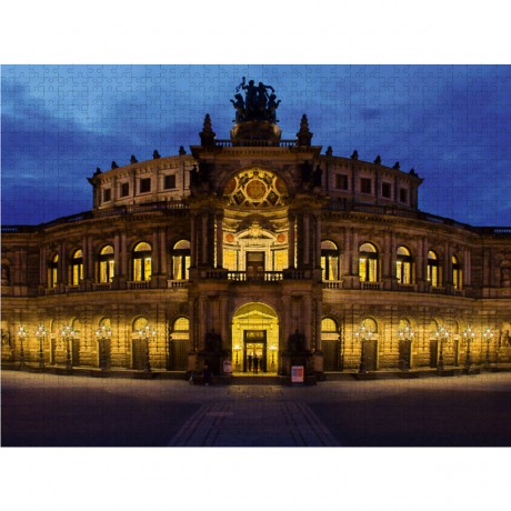 CALVENDO Puzzle CALVENDO Puzzle Dresden Semperoper Пазл CALVENDO Puzzle Dresden Semperoper
