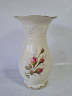 Ваза винтажная Rosenthal, белая с розами, фарфор, 21 x 10 см, Германия, 1960-1970гг.