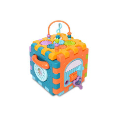 Steckspielwurfel 6 Face Motorikwurfel Подключаемые игровые кости 6 кубиков для моторики лица