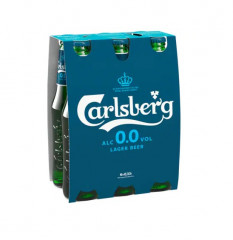 Пиво безалкогольное Carlsberg Lager 0,0%, 6 х 0,33л, Германия