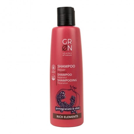 GRN Shades of Nature Rich Shampoo Pomegranate & Olive 250ml  Насыщенный шампунь гранат и олива 250мл
