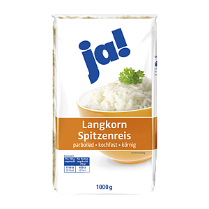 ja! Длиннозерный рис  1кг