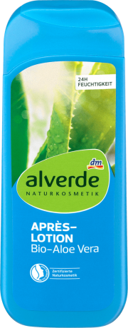 alverde NATURKOSMETIK After Sun Lotion Лосьон после загара с органическим алоэ вера, 200мл