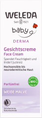 WELEDA BABY DERMA WEIssE MALVE Gesichtscreme, 50 ml, Детский крем для лица с белой мальвой без отдушки для чувствительной кожи, 50 мл
