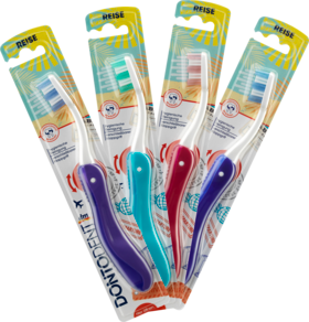 Dontodent Zahnbürste Reise mittel, 1 St, Донтодент Зубная щетка дорожная складная, 1шт