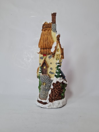 Керамический дом с музыкой, 27см х 10см, Германия, 1960-70гг.