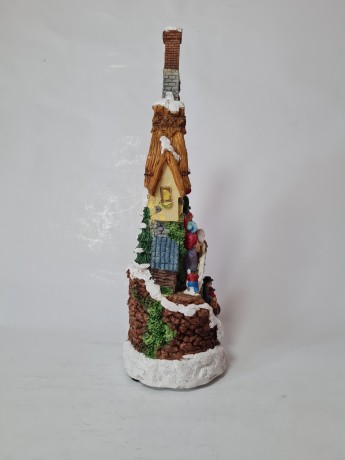 Керамический дом с музыкой, 27см х 10см, Германия, 1960-70гг.