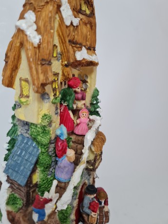 Керамический дом с музыкой, 27см х 10см, Германия, 1960-70гг.