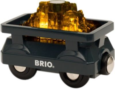 BRIO Goldwaggon mit Licht Золотой фургон со светом
