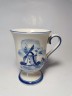 Delft Делфтский фарфор Коллекционная кружка "Мельница и цветы", Голландия 1960г.