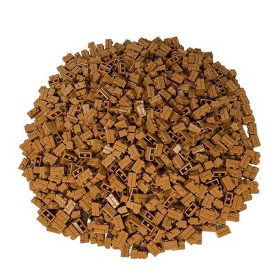 LEGO LEGO 1x2 Mauersteine Nougat - 250 Stuck - Nougat bricks Кубики LEGO 1x2 Nougat — 250 штук — Кубики нуги