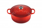 Le Creuset LE CREUSET Br\u00e4ter 26 cm Kirschrot SIGNATURE rot LE CREUSET бройлер 26 см вишнево-красный SIGNATURE