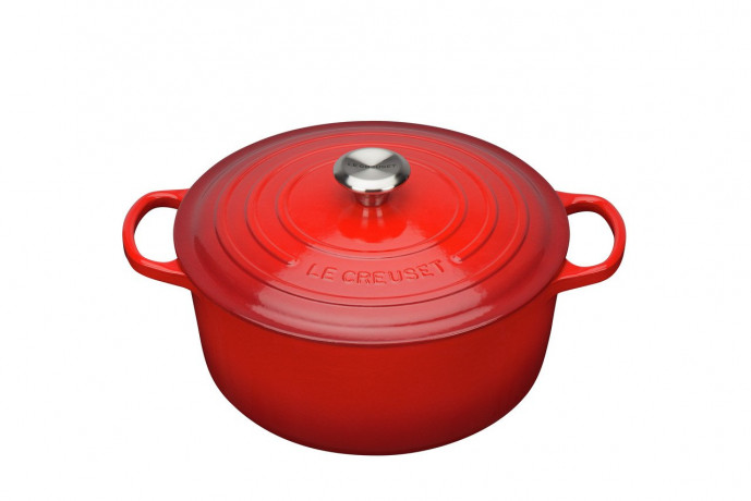 Le Creuset LE CREUSET Br\u00e4ter 26 cm Kirschrot SIGNATURE rot LE CREUSET бройлер 26 см вишнево-красный SIGNATURE