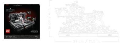 LEGO 2er Set: 75329 Death Star Trench Run Diorama + 75330 Jedi Training auf Dagobah – Diorama Набор из 2 предметов: 75329 Диорама «Бег по траншеям Звезды Смерти» + 75330 Тренировка джедаев на Дагобе — диорама