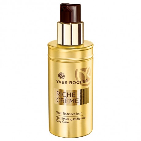 Yves Rocher Riche Creme Ausstrahlungs-Pflege Tag  Насыщенный крем для сияния кожи днем