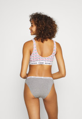 Tommy Hilfiger 3 PACK Briefs medium grey heather/white/black 3 НАБОР трусов средний серый вереск/белый/черный