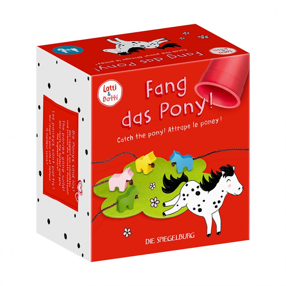 Купить Die Spiegelburg Fang das Pony! (Spiel) Lotti Dotti Поймай пони! (Игра)  Лотти Дотти в интернет-магазине Diskontshop.eu Германия всего за 1 694 руб.  в