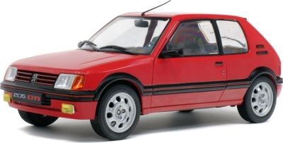 Peugeot 205 GTI MK1 1985 rot 1:18 Peugeot 205 GTI MK1 1985 красный 1:18