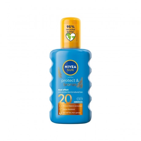 Nivea Sun Schutz & Braune Sonnenspray  Защита от солнца и коричневый солнцезащитный спрей