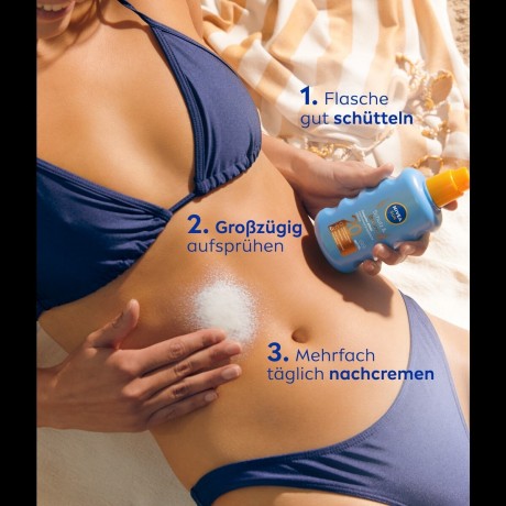 Nivea Sun Schutz & Braune Sonnenspray  Защита от солнца и коричневый солнцезащитный спрей