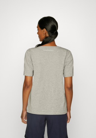 Tommy Hilfiger CREST Basic T-shirt light grey  CREST Базовая футболка светло-серый