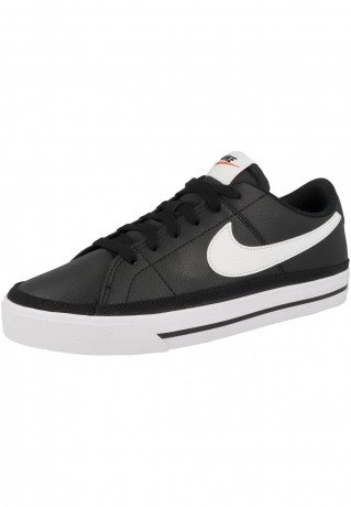Nike Sportswear Sneaker low blacwhite volt team orange Низкие кроссовки женские оранжевая команда вольт блэквайт