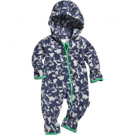 Playshoes Fleece-Overall Sterne Camouflage Outdoor-Overalls fur Jungen Флисовый комбинезон Stars Камуфляжный уличный комбинезон для мальчиков