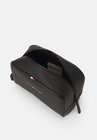 Tommy Hilfiger ESSENTIAL WASHBAG UNISEX Wash bag black ESSENTIAL WASHBAG UNISEX Сумка для стирки черный
