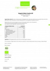 Krauterhaus Sanct Bernhardt Black Cumin Oil, 100 % pure, 100-мл-бутылка