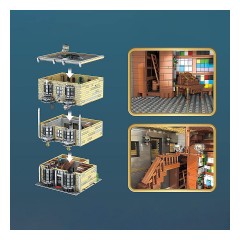 MOULD KING Klemmbausteineset Magic Wand Shop Набор зажимных блоков Magic Wand Shop