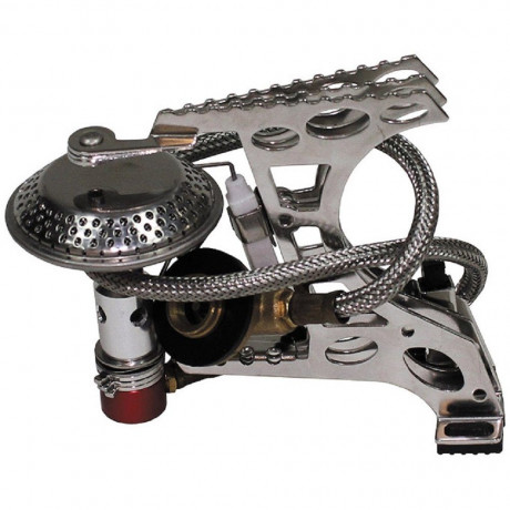 FoxOutdoor FoxOutdoor Gaskocher Gaskocher, klappbar, mit Schlauch und Piezo Zundung  Газовая плита FoxOutdoor газовая плита, складная, со шлангом и пьезоподжигом