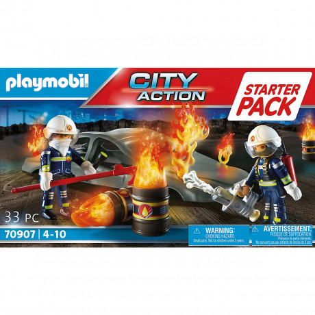 PLAYMOBIL PLAYMOBIL 70907 Starter Pack Feuerwehrubung PLAYMOBIL 70907 Starter Pack Учения пожарной команды