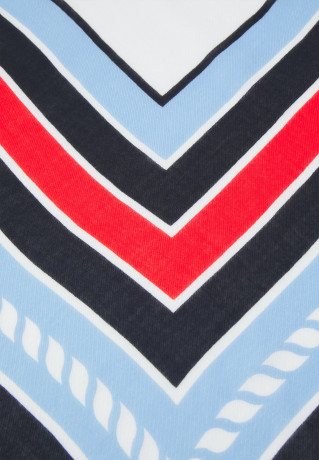 Tommy Hilfiger COAST SQUARE Foulard vessel blue mix COAST SQUARE платок осуд голубой микс